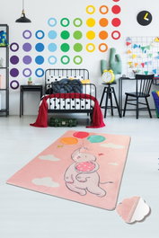 Conceptum Alfombra Balloons Rosa 140 x 190 cm
